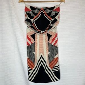 Express strapless sun dress NWT